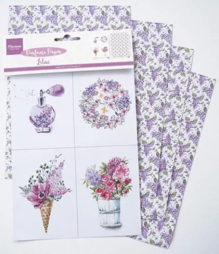 Decoration Perfumed paper lilac