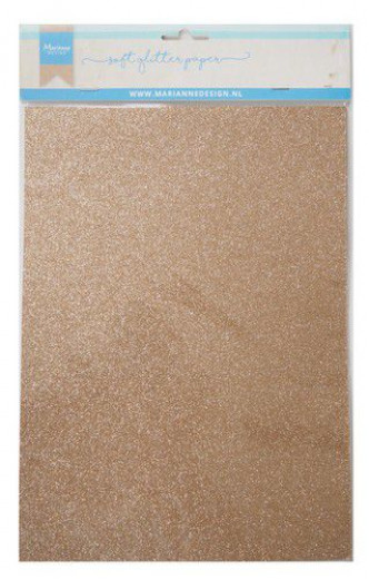 Decoration Soft Glitter Papier - Bronze