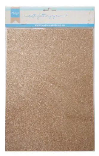 Decoration Soft Glitter Papier - Bronze