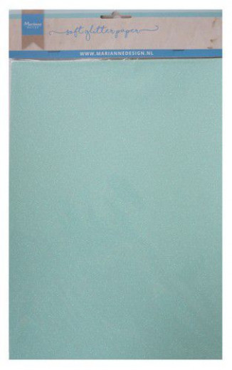 Decoration Soft Glitter Papier - Mint