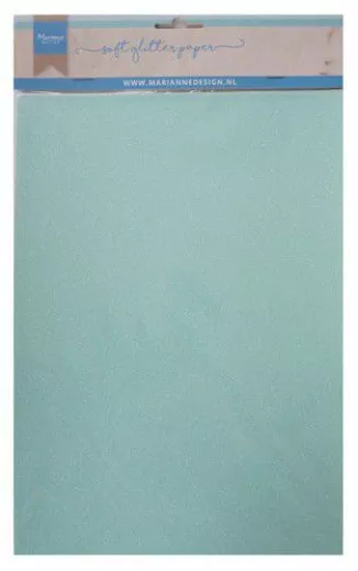 Decoration Soft Glitter Papier - Mint