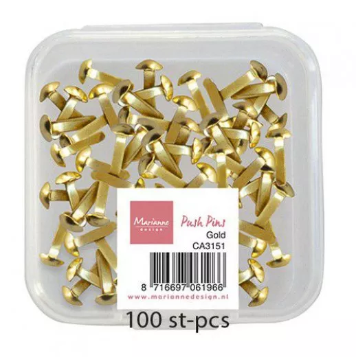 Decoratie Push Pins - Gold