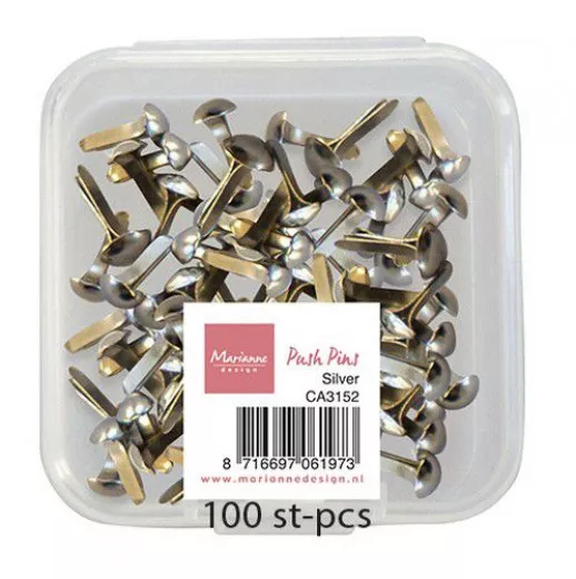 Decoratie Push Pins - Silber