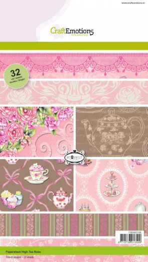 Paper Pack A5 - High Tea Rose