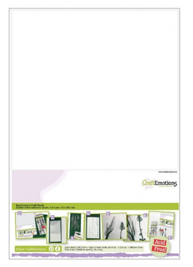 CraftEmotions EasyConnect (Doppelklebeband) Craft sheets A4