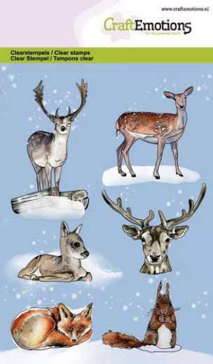 Clear Stamps - Tiere aus dem Wald