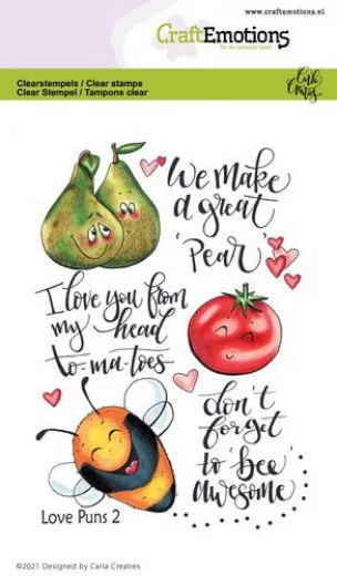 Clear Stamps - Love Puns 2