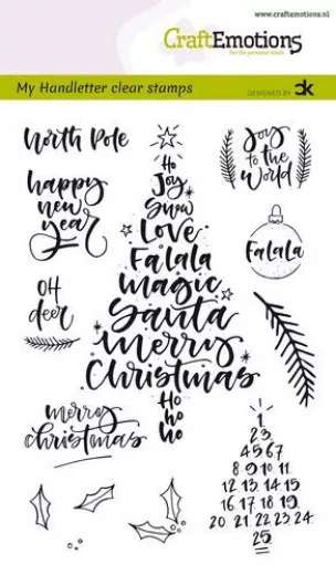 Clear Stamps - Handletter Christmas 1 (ENG)