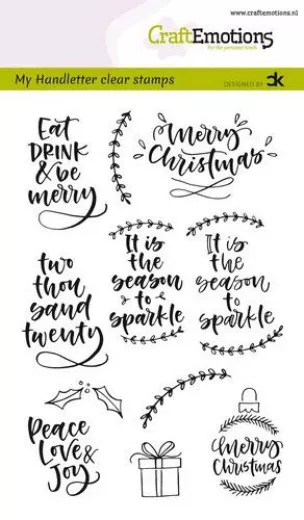 Clear Stamps - Handletter Christmas 2 (ENG)