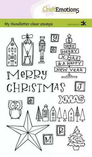 Clear Stamps - Handletter X-Mas Decorations 1 (ENG)