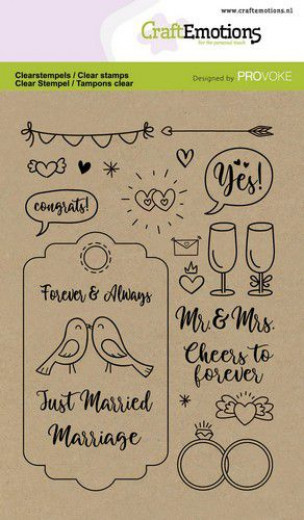 Clear Stamps - Wedding (ENG)