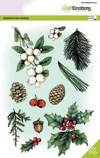 Clear Stamps - Weihnachten florestisch 1