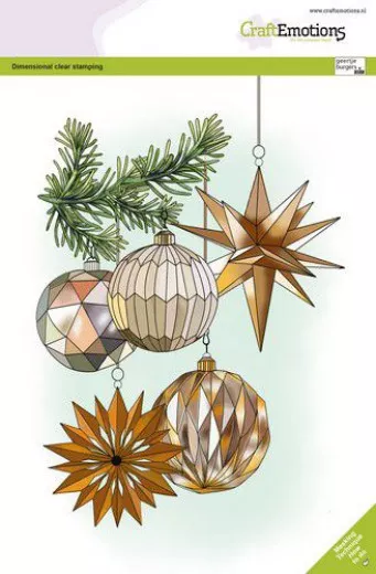 Clear Stamps - Weihnachtsschmuck