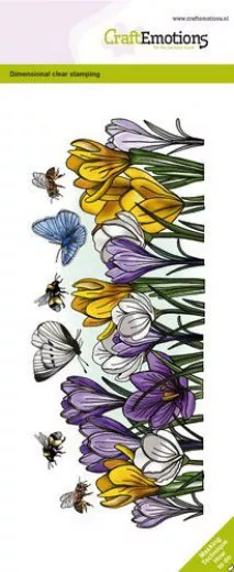 Clear Stamps - Slimline Krokusse