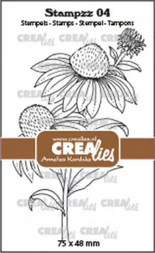 CREAlies Clear Stamps Stampzz - Blume Sonnenhut