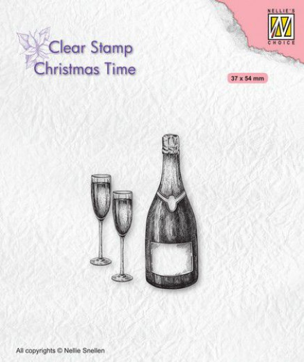 Clear Stamps - Christmas Time Champagner