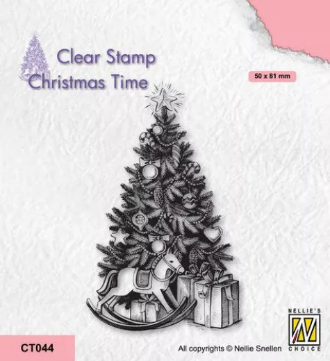 Clear Stamps - Weihnachtsbaum zur Weihnachtszeit