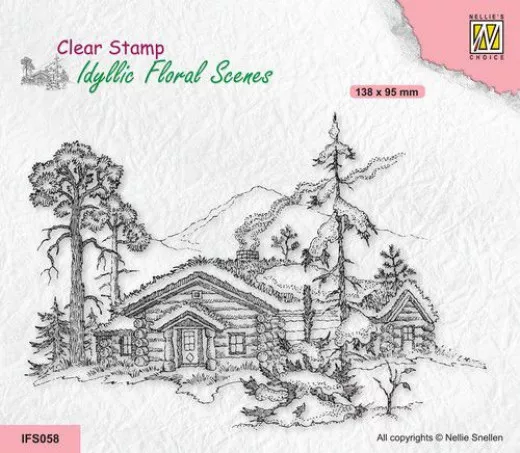 Clear Stamps - Idyllic Floral Häuschen