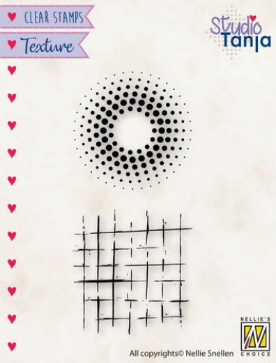 Clear Stamps - Texture Punkte und Quadrate