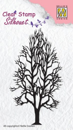 Clear Stamps - Silhouette Baum-2