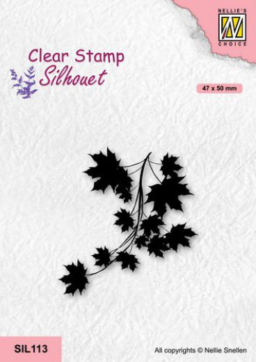 Clear Stamps - Silhouette Ahornzweig