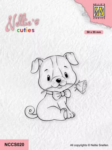 Clear Stamps - Christmas Cuties Rose