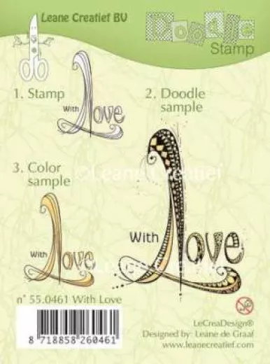 LeCrea Clear Stamps - Doodle With Love