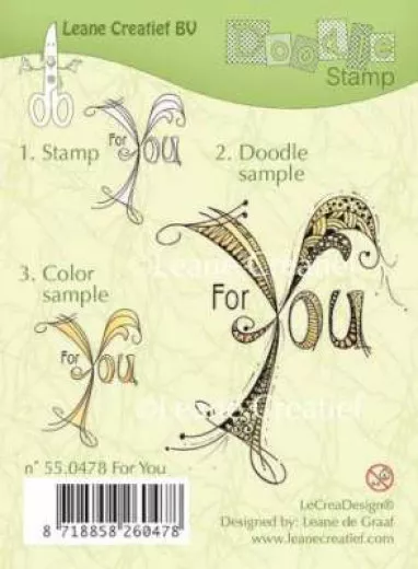 LeCrea Clear Stamps - Doodle For You