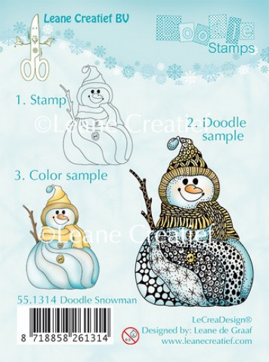 LeCrea Clear Stamps - Schneemann