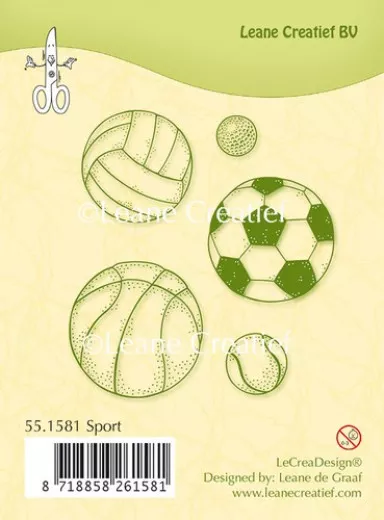 LeCrea Clear Stamps - Sport