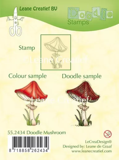 LeCrea Clear Stamps - Doodle Pilz