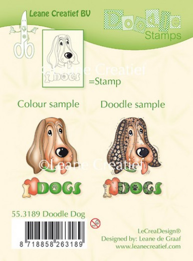 LeCrea Clear Stamps - Doodle Hund