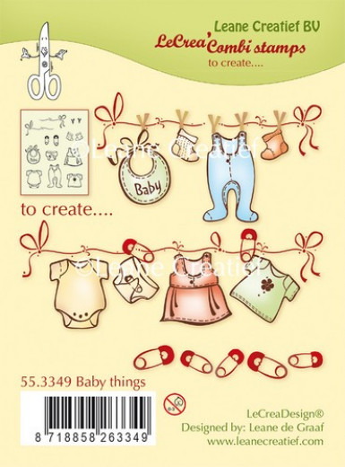 LeCrea Clear Stamps - Baby Dinge