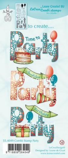 LeCrea Clear Stamps - Party