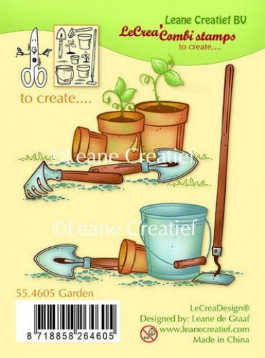 LeCrea Clear Stamps - Garten