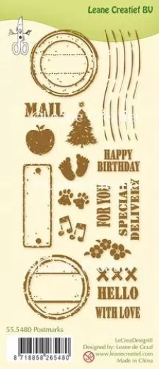 LeCrea Clear Stamps - Briefmarke