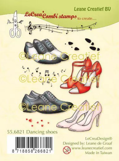 LeCrea Clear Stamps - Tanz Schuhe