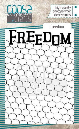 COOSA Crafts Clear Stamps - Freedom