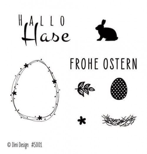 Dini Design Clearstamps - Ostern (DE)