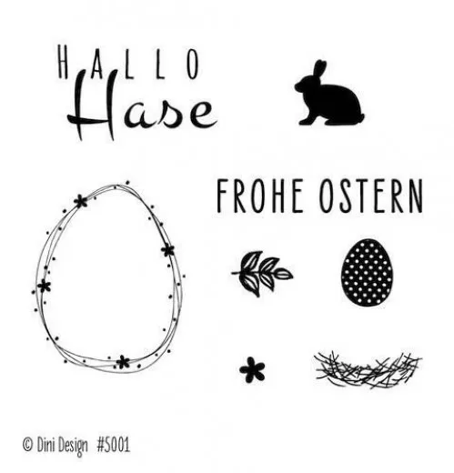 Dini Design Clearstamps - Ostern (DE)