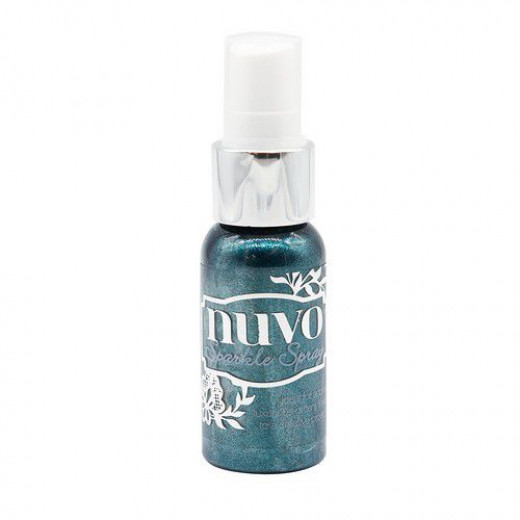 Nuvo Sparkle Spray - Peocock Plume