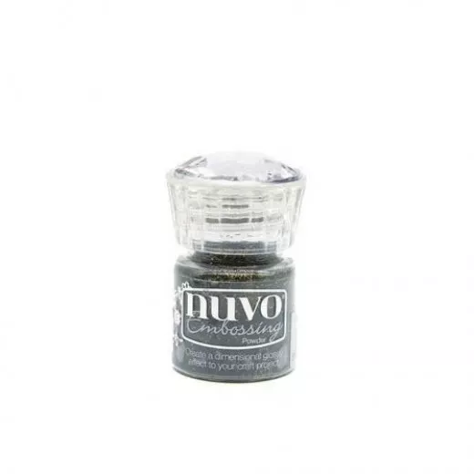 Nuvo Glitter Embossing Powder - Carbon Sparkle