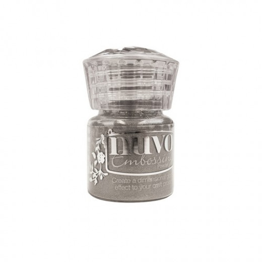 Nuvo Embossing Powder - classic silver