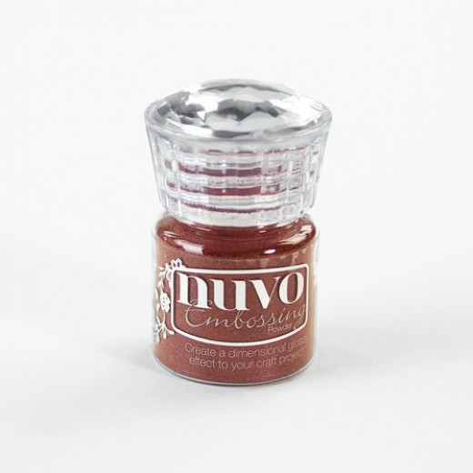 Nuvo Embossing Powder - crimson gloss