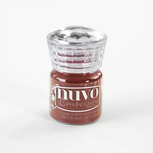 Nuvo Embossing Powder - crimson gloss