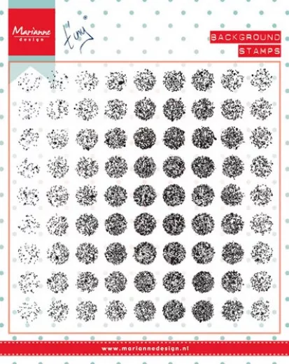 Clear Stamps - Tinys Background Distressed dots