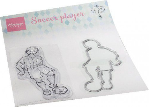 Clear Stamps - Hettys Fußballspieler