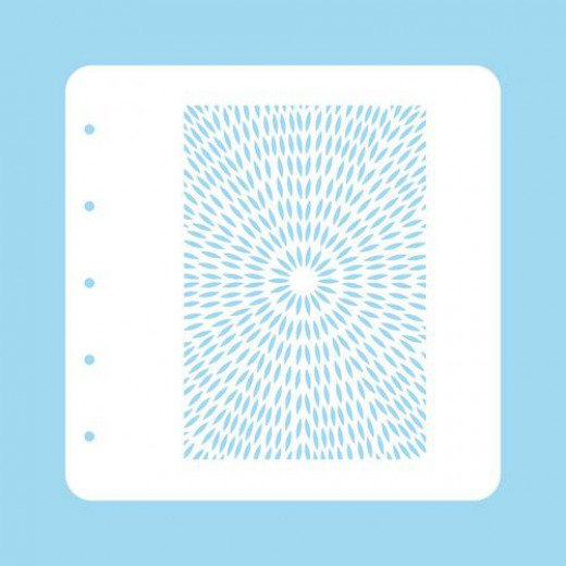 Schablone für Magnetic Colour Set - Platz