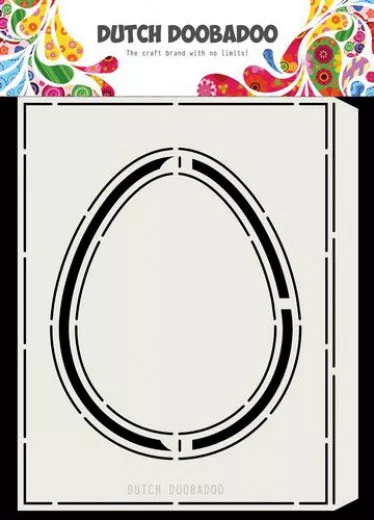 Dutch Card Art - Accordion Egg