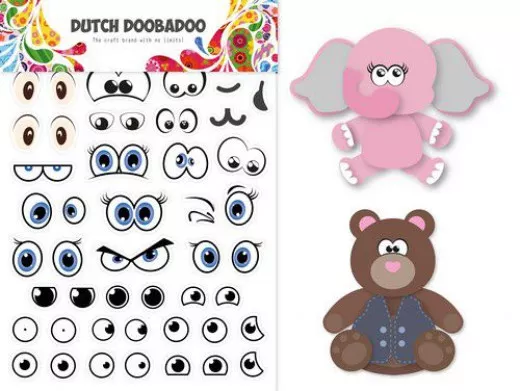 Dutch Sticker Art - Augen